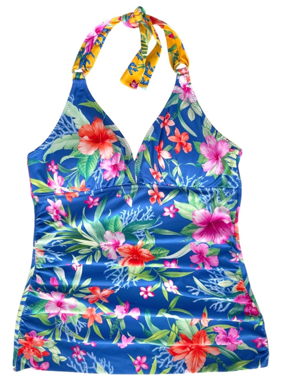 Tommy Bahama Isola Vita Reversible Halter Tankini Top - Picture 5 of 15